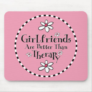 Girlfriend Therapy Mouse Mat
