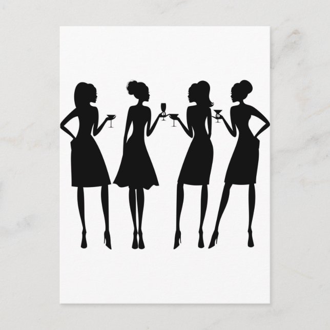 Girlfriends Postcard (Front)