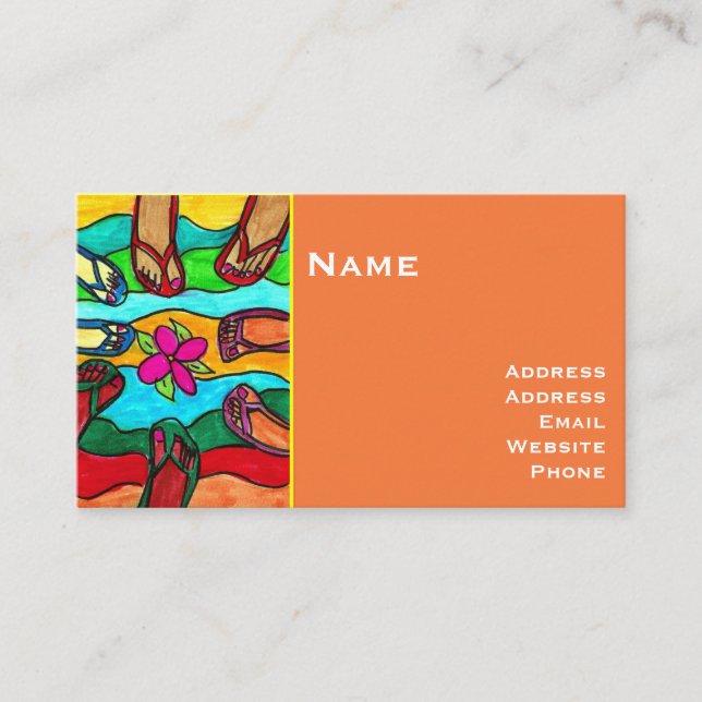 GIRLFRIENDS Standard Business Card (Front)