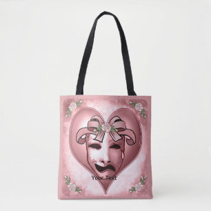 Girlie Actor Mask  Tote Bag