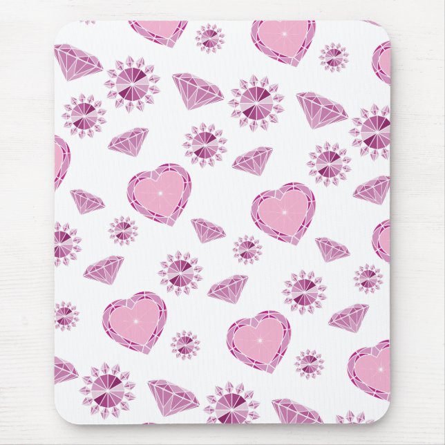 Girlie Bling Mouse Mat (Front)