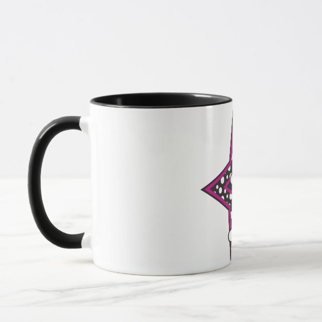 Girlie Emo Skull Mug (Left)