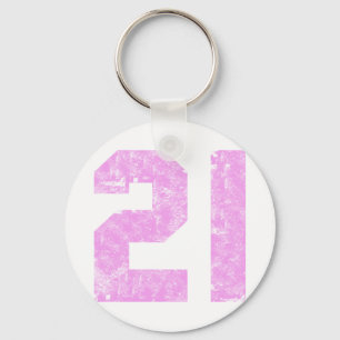 Girls 21st Birthday Gifts Key Ring