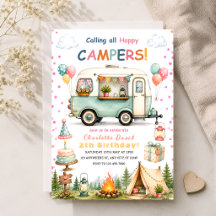 Girls 2nd Camping Party
