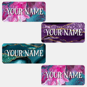 Girls Agate Marble School Name Daycare Childcare