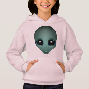 Girl's Alien Hoodie Jacket Alien Hooded Jacket