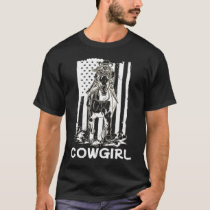 Girls American Cowgirl Texas Ranch T-Shirt