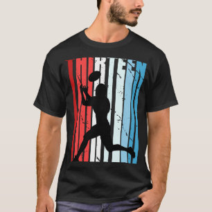 Girls American Football 13th Birthday Footie Playe T-Shirt