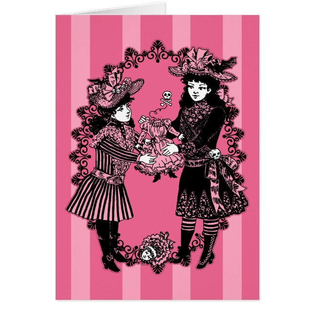 Girls and Beheaded Doll (Front)