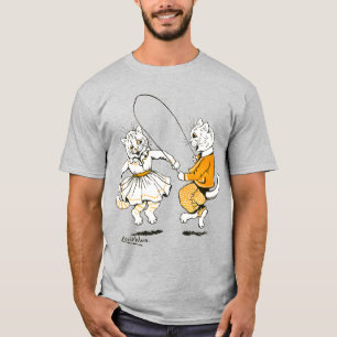Girls and Boys, Louis Wain T-Shirt