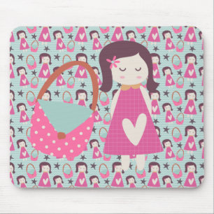 Girls and Handbags Mouse Mat