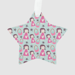 Girls and Handbags Ornament