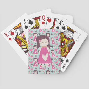 Girls and Handbags Playing Cards