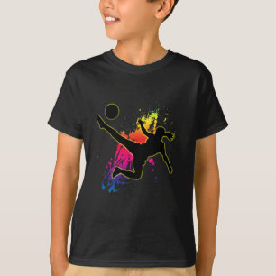 Girls And Women's Soccer Gift Teen Player Practice T-Shirt