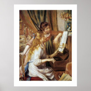 Girls at the Piano Poster