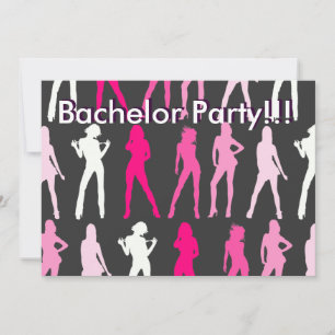 GIRLS, Bachelor Party!!!, Bachelor Party!!! Invitation