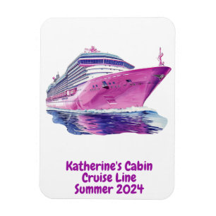 Girls Bachelorette Friends Custom Cabin Door Magnet