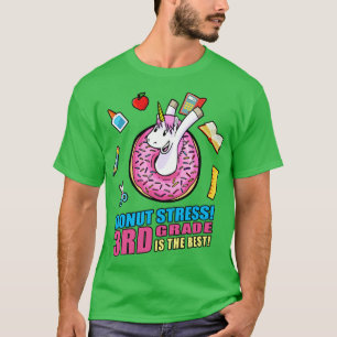 Girls Back to School Gift Magical Unicorn 3rd Grad T-Shirt