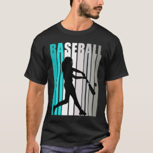 Girls Baseball Baseball Cool Unique Softball Fan E T-Shirt