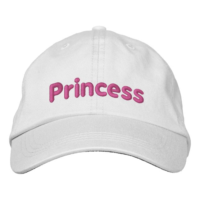 Girl's Baseball cap "Princess hat" girly hat (Front)