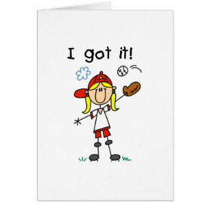 Girls Baseball I Got It