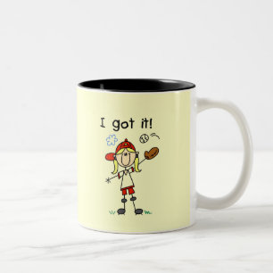 Girls Baseball I Got It Tshirts and Gifts Two-Tone Coffee Mug