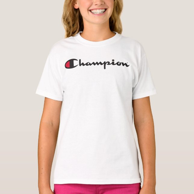 Girls' Basic Champion T-Shirt (Front)