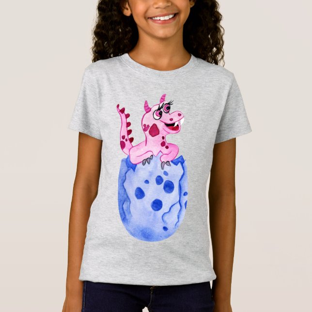 Girls' Basic T-Shirt (Front)