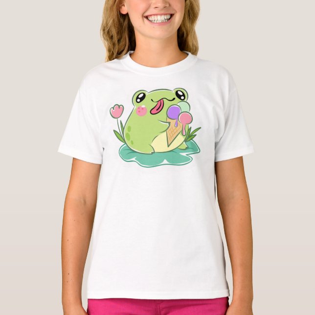 Girls' Basic T-Shirt (Front)