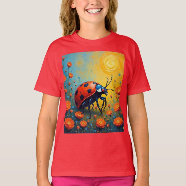 Girl's Basic T-Shirt (Front)
