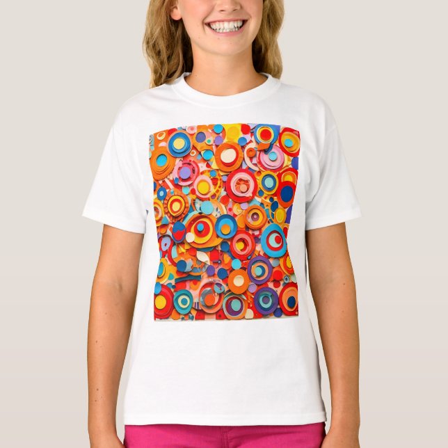 Girl's Basic T-Shirt (Front)