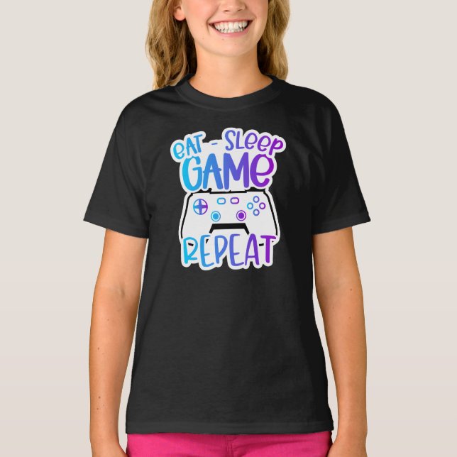 Girls' Basic T-Shirt (Front)