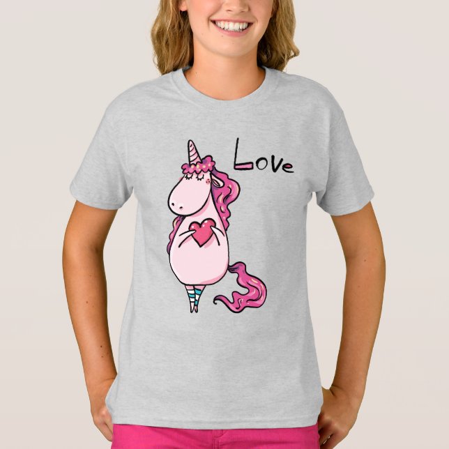 Girls' Basic T-Shirt (Front)
