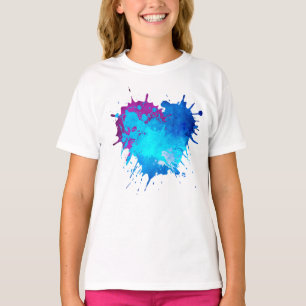  Girls' Basic T-Shirt