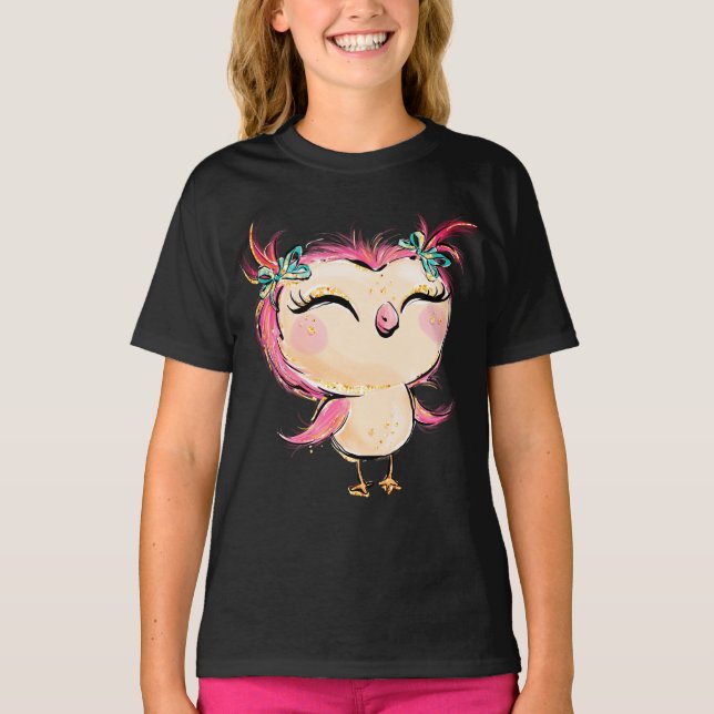 Girls' Basic T-Shirt (Front)