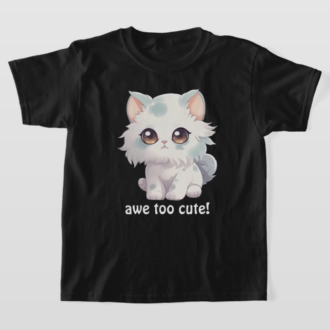  Girls' Basic T-Shirt (Laydown)