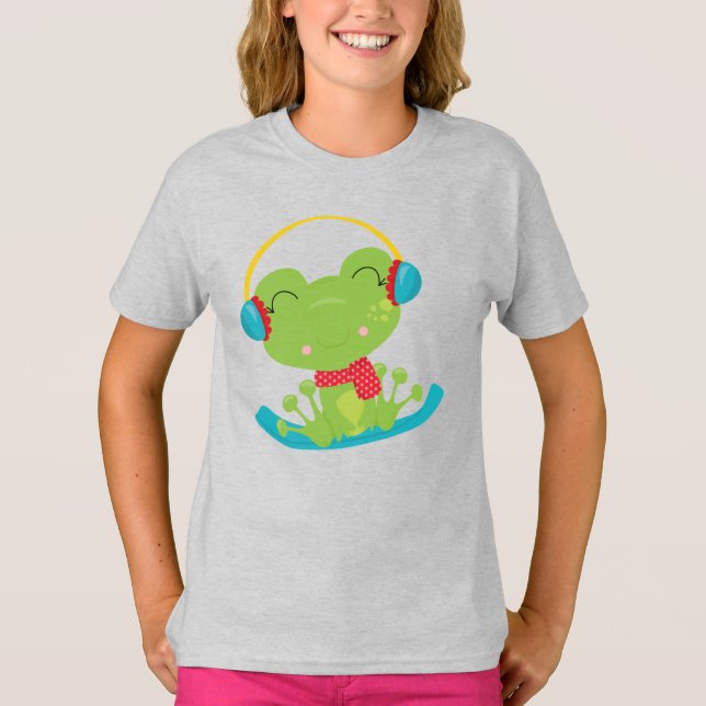 Girls' Basic T-Shirt (Front)