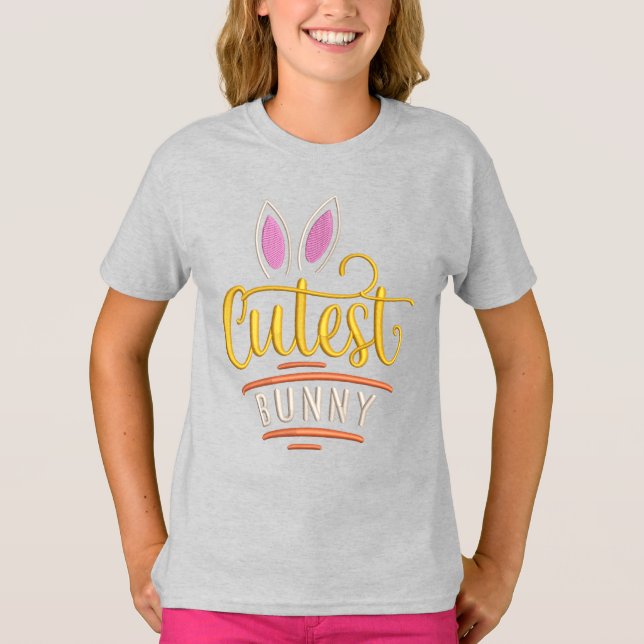 Girls' Basic T-Shirt (Front)