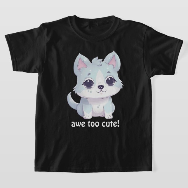  Girls' Basic T-Shirt (Laydown)