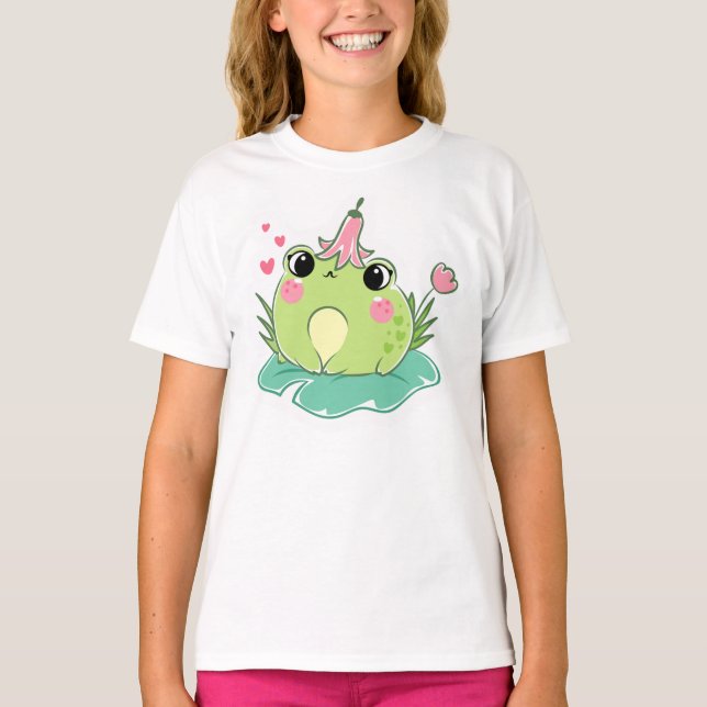 Girls' Basic T-Shirt (Front)