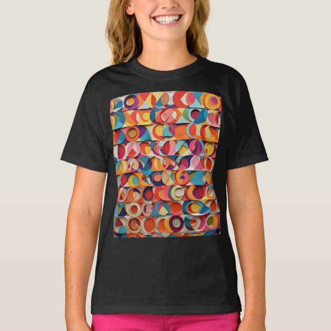 Girl's Basic T-Shirt (Front)
