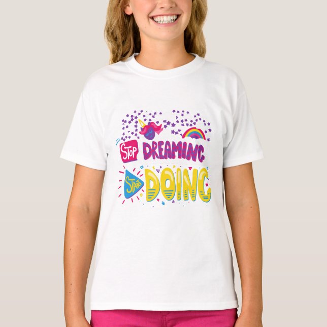Girls' Basic T-Shirt (Front)