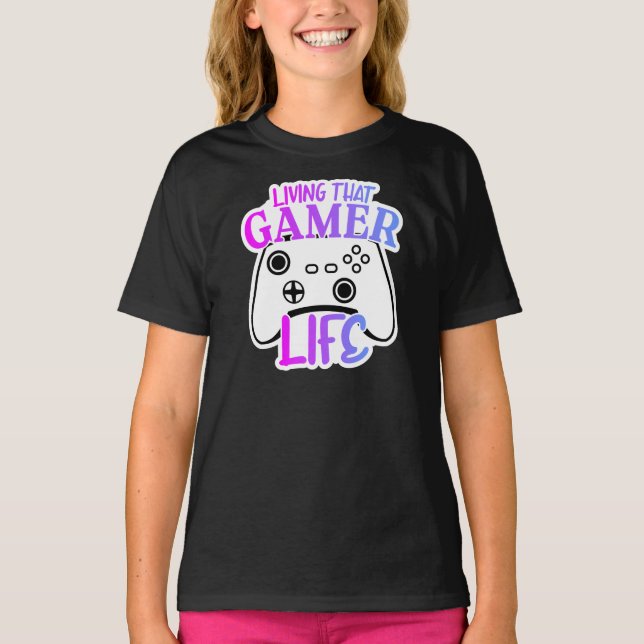 Girls' Basic T-Shirt (Front)