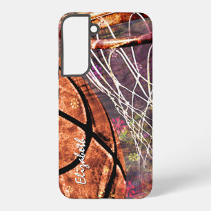 girls basketball personalised sports gifts samsung galaxy case