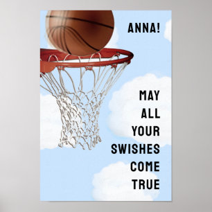 Girls Basketball Poster