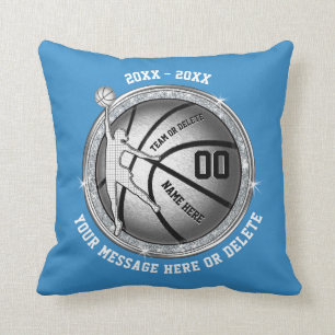 Girls Basketball Senior Night Gift Ideas Any COLOR Cushion