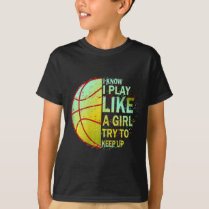 Girls Basketball T-Shirt