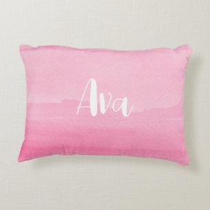 Girls Bedroom Decor with Name Decorative Cushion