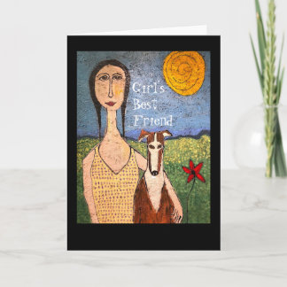 Girl's Best Friend card