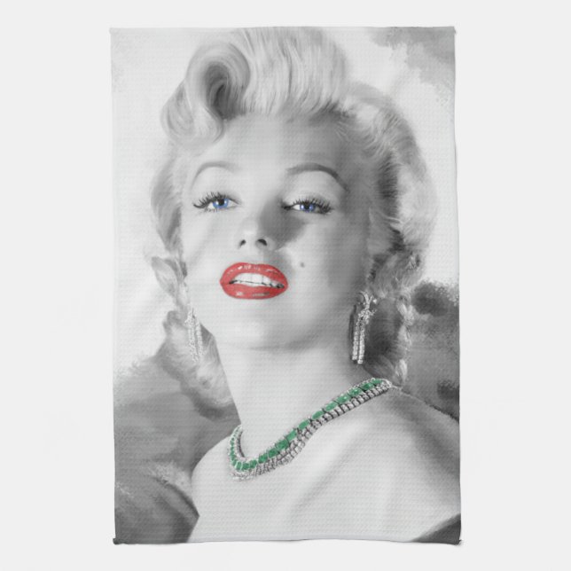 Girl's Best Friend I 2 Tea Towel (Vertical)